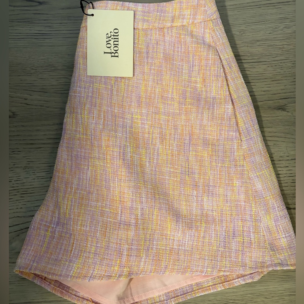 Women's Pink and Yellow Shorts